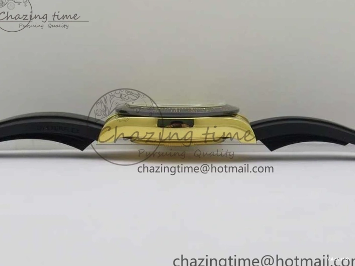 Best Diamonds 116518 Edition 904L Case Strap) SA4130 V4 1:1 Extra SS Noob Goid Plated on Strap Daytona Dial Rubber YG Black (Free 0521